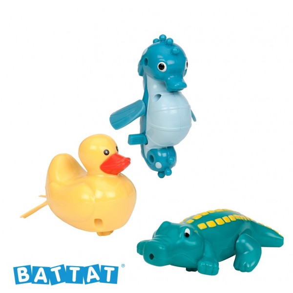 美國【B.Toys】感統玩具 battat系列 打水漂漂_噴射海馬 BT2474(缺貨中)