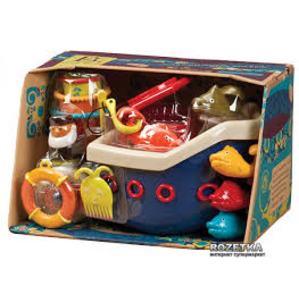 美國【B.Toys】感統玩具 小船長釣魚組 BX1012Z-J