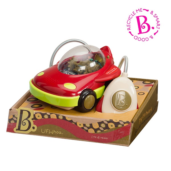 美國【B.Toys】感統玩具 迴轉遙控車-幽浮 BX1236Z (缺貨中)