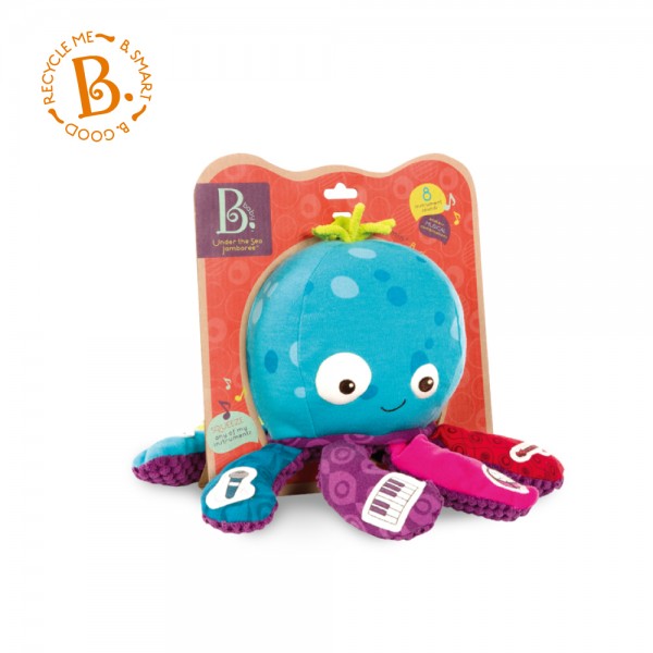 美國【B.Toys】感統玩具 章魚趾揮家 BX1518Z  缺貨中