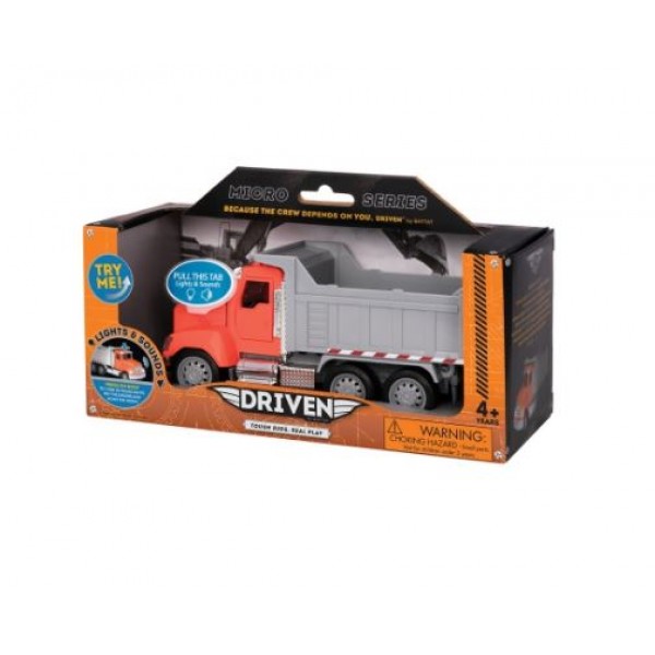 美國【B.Toys】感統玩具 battat-Driven系列 小型自卸車 Mini Dump Truck  WH1006Z  