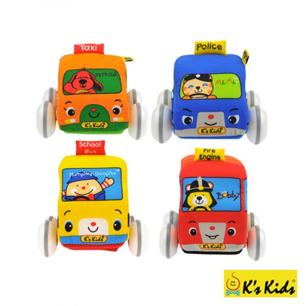 趣味迴力車組 K's Kids Pull-Back Autos SB002-01  缺貨中