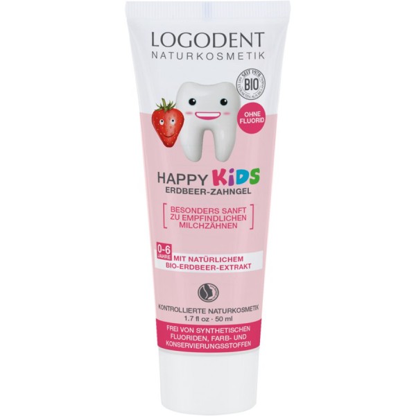 LOGONA Kids兒童草莓牙膏50ml (缺貨中)