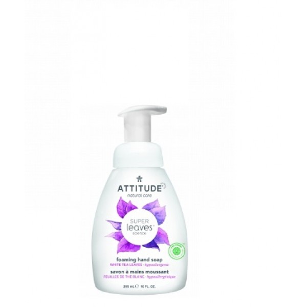 加拿大 ATTITUDE 艾特優_Super Leaves™泡沫洗手乳-白茶葉 295ml  AL14087 