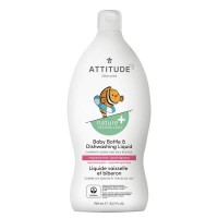 加拿大 ATTITUDE 艾特優_嬰幼兒奶瓶餐具洗潔精 700ML-  AM13179    缺貨中