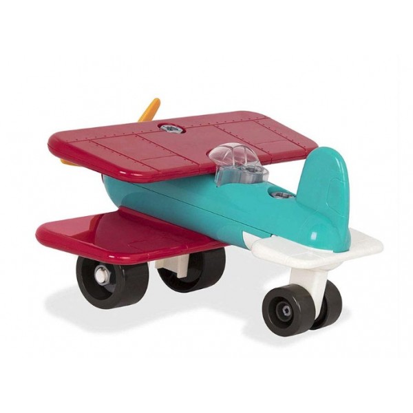 美國【B.Toys】感統玩具 battat系列 雙翼戰鬥機 BT68024  (缺貨中)